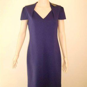 ElieTahari Womens Cap Sleeve Gem Dress Size 8